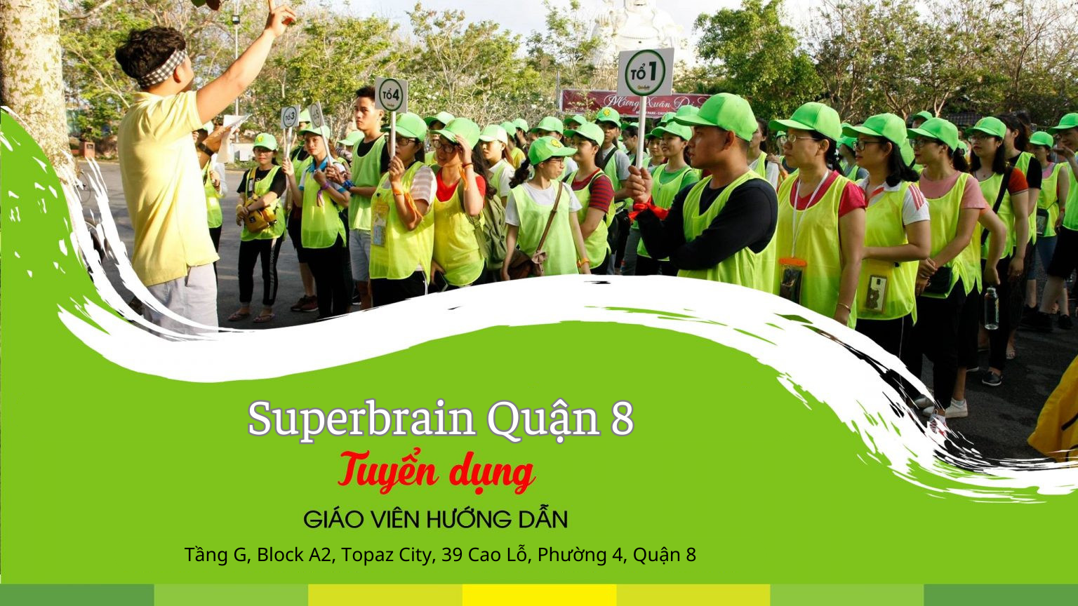Superbrain Quận 8 tuyển dụng giáo viên hướng dẫn Toán trí tuệ. Môi trường giáo dục năng động, đào tạo bài bản, cơ hội phát triển lâu dài.