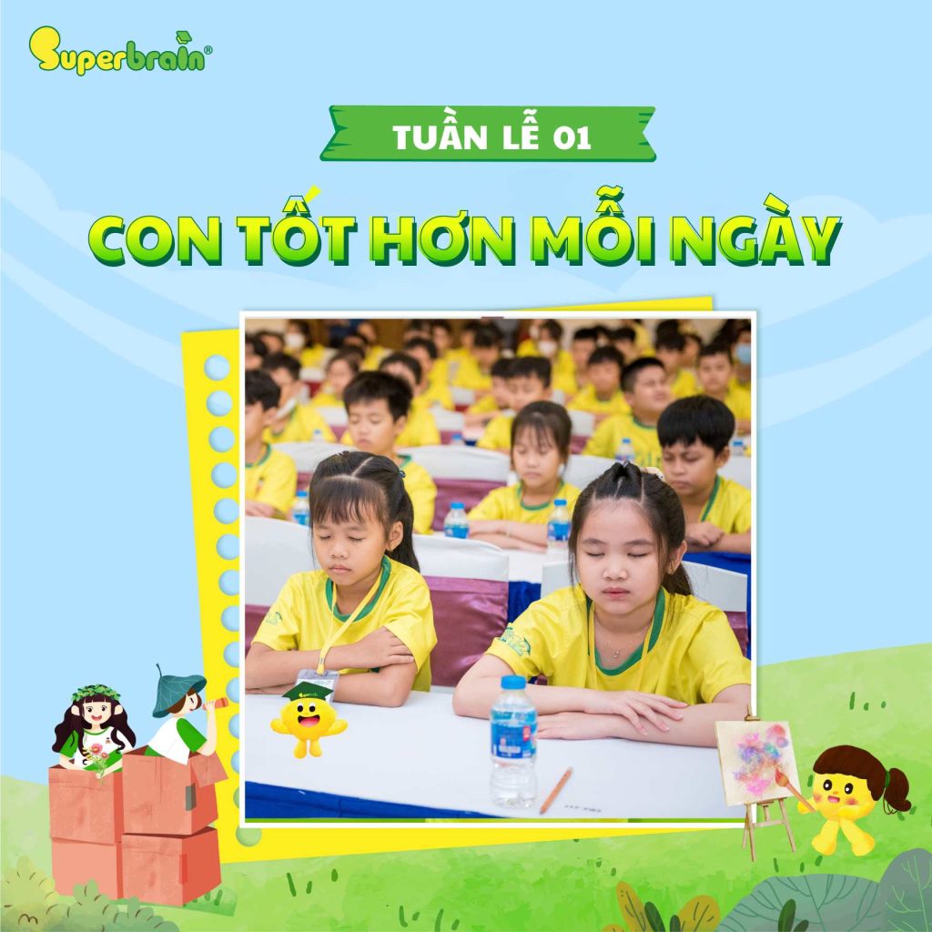 Tuần lễ 01: Con tốt hơn mỗi ngày