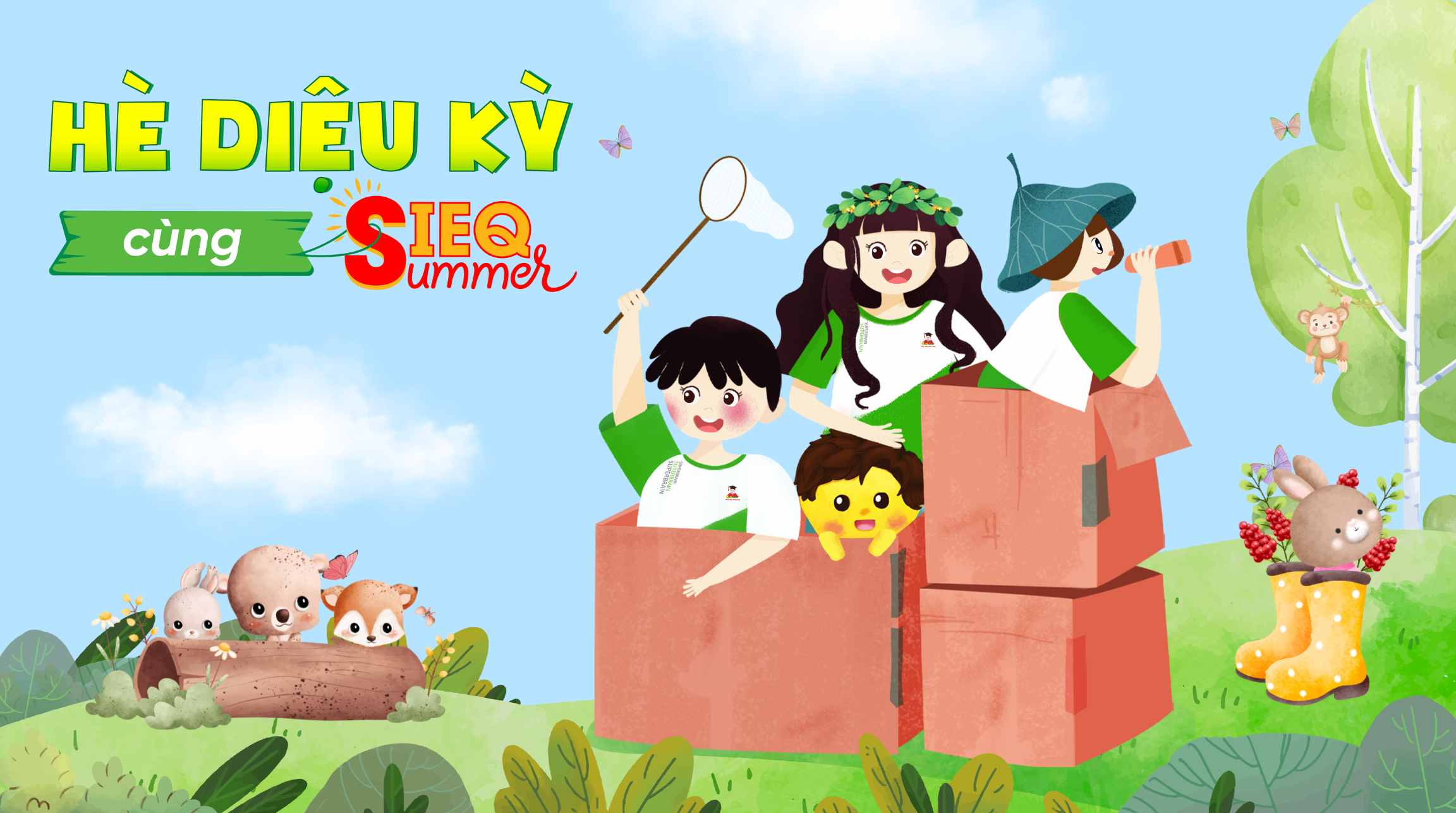 Summer IEQ – Chương trình hè diệu kỳ cùng Superbrain