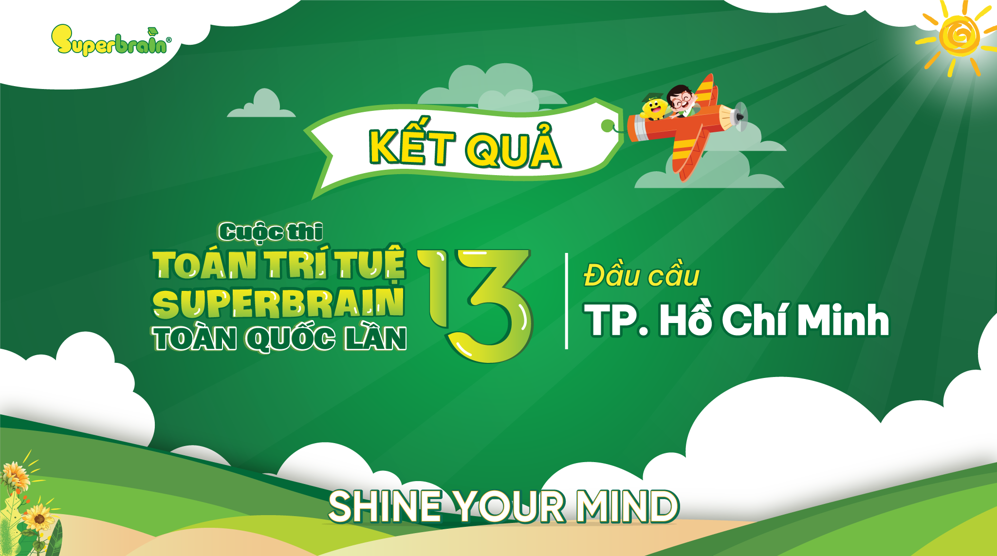 Thí sinh TP.HCM nhận giải tại cuộc thi Toán trí tuệ Superbrain toàn quốc lần 13