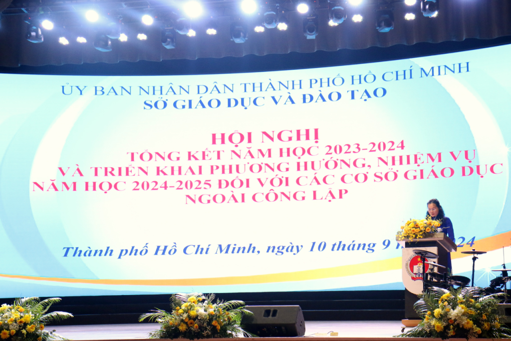Hội nghị tổng kết năm học 2023-2024 và triển khai phương hướng nhiệm vụ năm học 2024-2025 đối với các Cơ sở giáo dục ngoài công lập