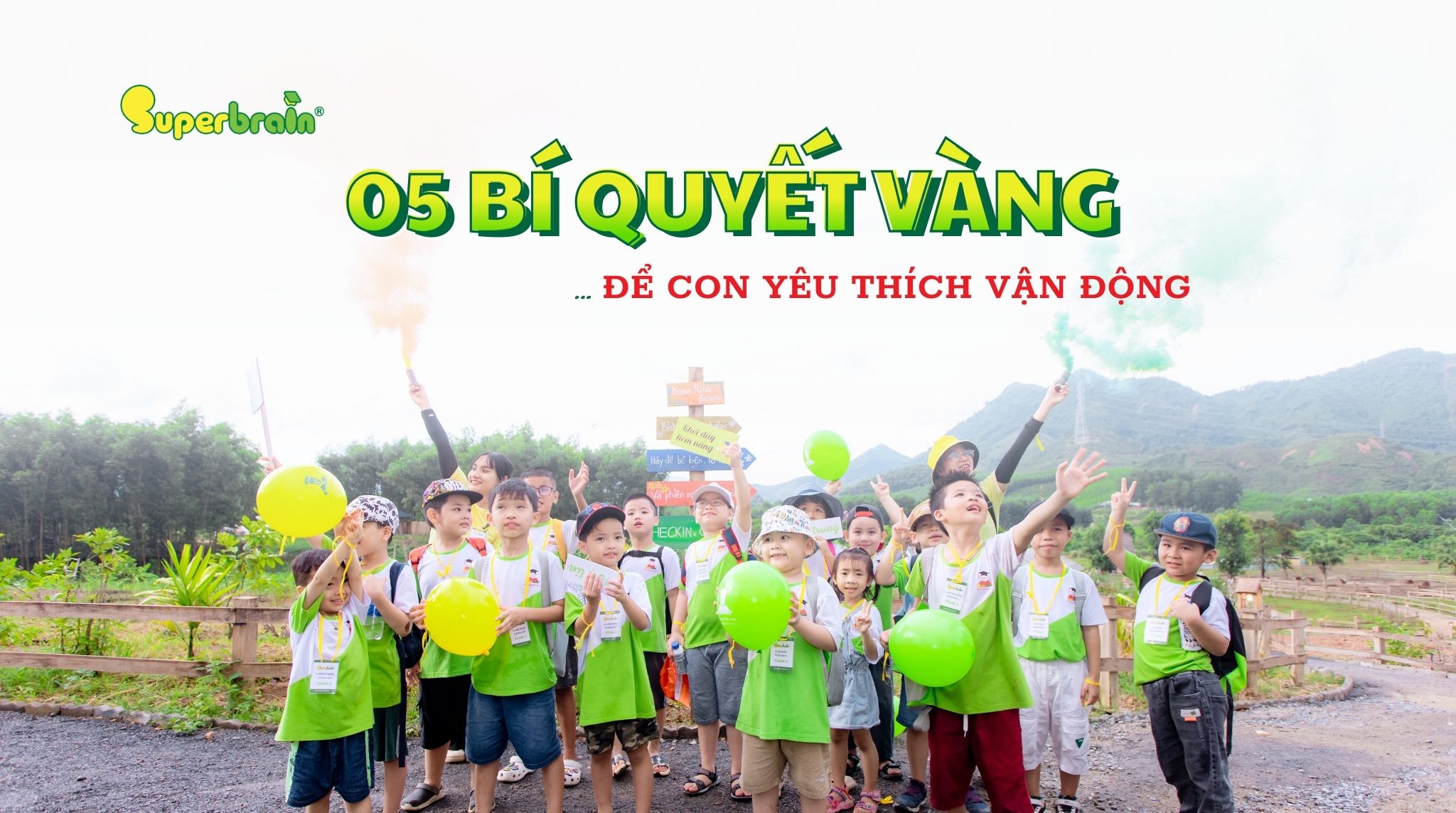 5 bí quyết để con yêu thích vận động