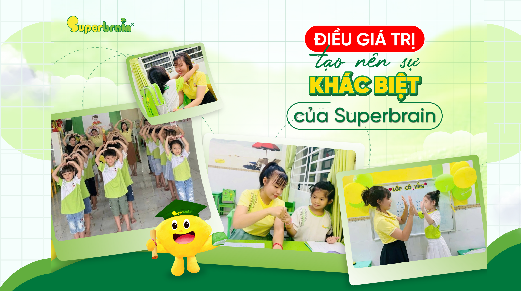 Điều giá trị tạo nên sự khác biệt của Toán Trí Tuệ Superbrain