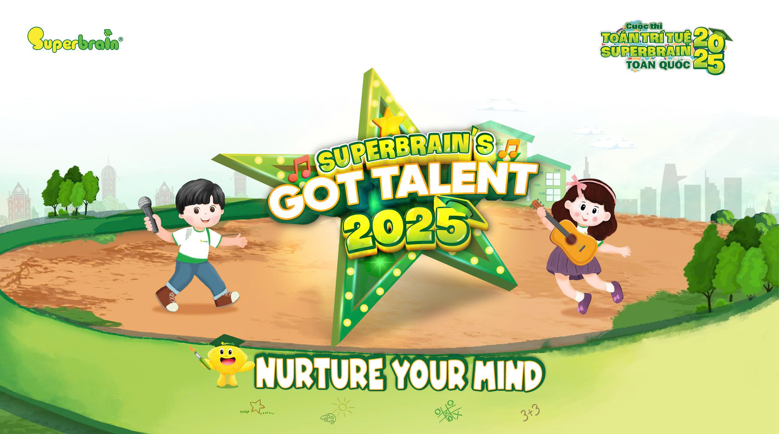 THÔNG BÁO PHẦN THI TÀI NĂNG 2025 – SUPERBRAIN’S GOT TALENT