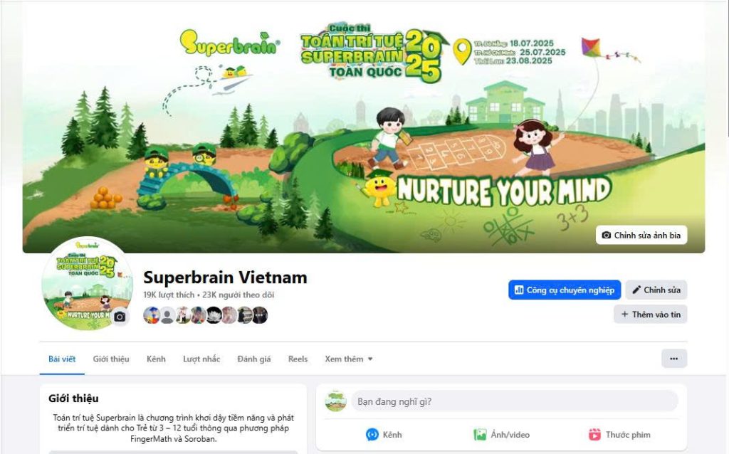 Fanpage chính thống Superbrain