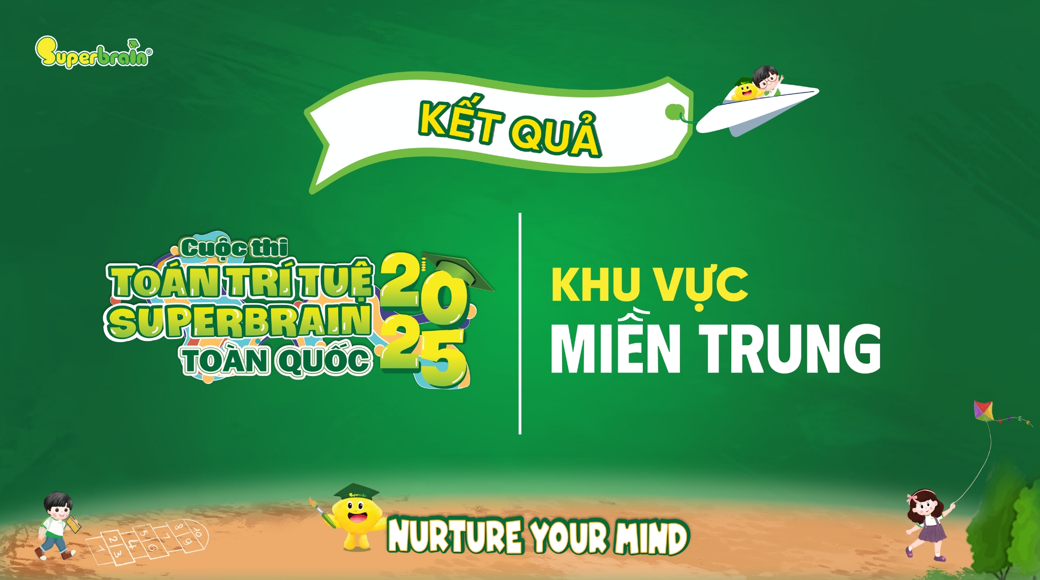 Kết quả cuộc thi Toán trí tuệ Superbrain Toàn quốc 2025